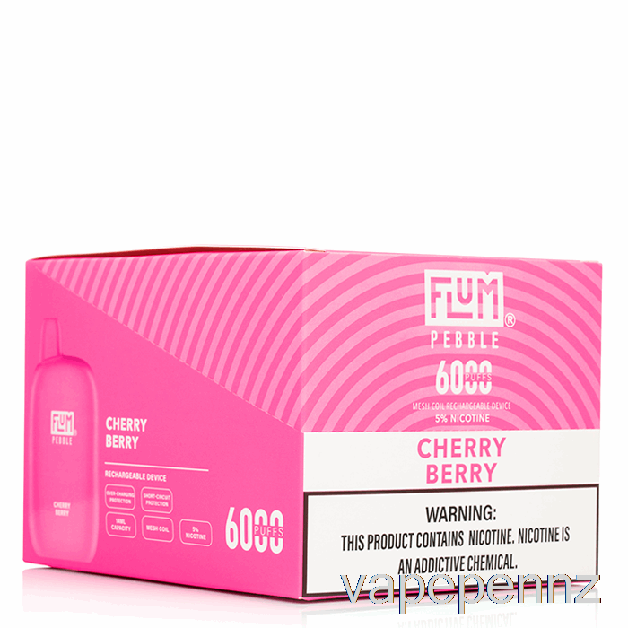 [10-Pack] Flum Pebble 6000 Disposable VAPE NZ